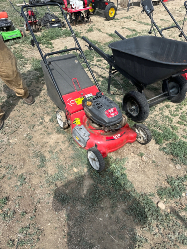 MTD rear bag, lawnmower