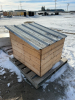 Wooden Doghouse with Metal Roof - 3