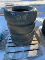 (4) Studded Hankook tires