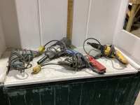 BOX OF CORDED TOOLS