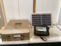 (2) SETS SOLAR LIGHTS W/PANELS