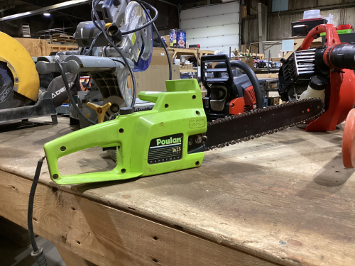 POULAN ELECTRIC CHAINSAW