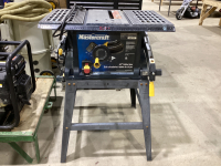 MASTERCRAFT TABLE SAW WITH STAND