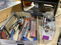 FLAT W/ MISC TOOLS & HARDWARE