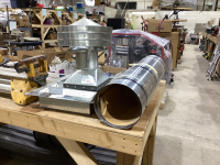 ALUMINUM INSULATION WRAP,LOUVRED VENT, ROOF VENT