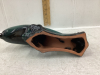 UNMARKED BLUE MOUNTAIN POTTERY DOLPHIN - 2