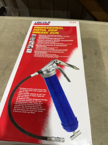 Lincoln pistol grip grease gun