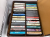 2 BOXES DVD + VHS MOVIES AND CASSETTES - 2