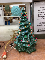 VINTAGE CERAMIC CHRISTMAS TREE