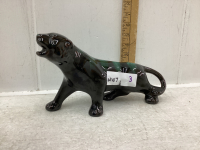UNMARKED BLUE MOUNTAIN POTTERY TIGER
