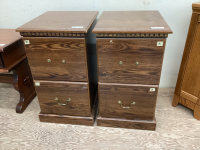 2 FILE/STORAGE CABINETS