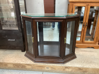 SMALLER LIGHTED(SWITCH BROKEN) DISPLAY CABINET