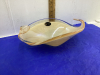 VINTAGE MURANO “WHITE CRISTAL” DECORATIVE GLASS BOWL