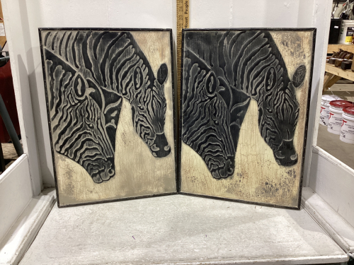 2 ZEBRA PICTURES