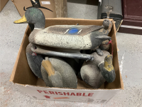 BOX OF 7 DUCK DECOYS