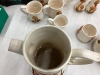 VINTAGE CERAMIC “MUSHROOM” TEA + COFFEE SET - 4