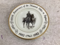 COLLECTOR PLATE- 100TH ANNIVERSARY OF MOUNTED POLICE IN REGINA