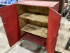 WOODEN STORAGE CABINET ON WHEELS - 2