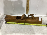 WOOD PLANE W/ W. MARPLES + SONS BLADE