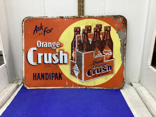 ORANGE CRUSH SIGN