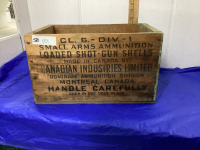 ANTIQUE AMMO BOX