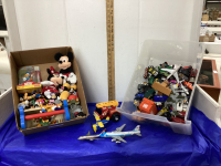 2 BOXES OF SMALL TOYS