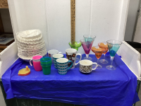 COFFEE FILTERS/LARGE, SIPPY CUPS, PLASTIC STEM WARE, MUGS