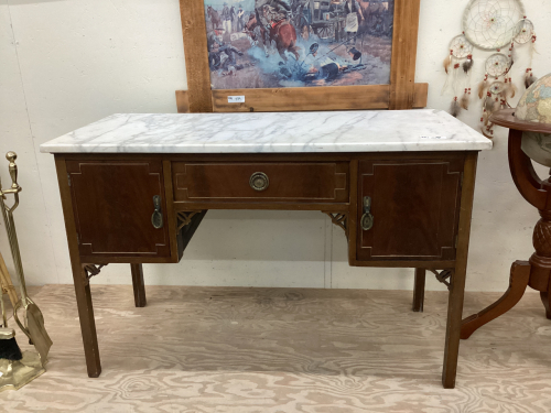 BUFFET WITH MARBLE TOP