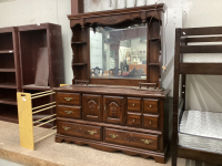 LARGE DRESSER WITH MIRROR