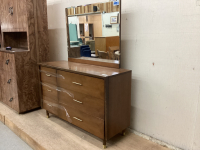 VINTAGE DRESSER WITH MIRROR