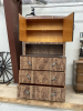 CUPBOARD WITH 3 LARGE DRAWERS + 2 DOORS - 2