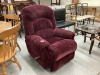 DARK BURGANDY RECLINER