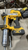 DeWalt 20 V cordless grease gun with extra battery and two chargers - 2