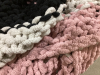 HANDMADE MULTI COLOURED KNOTTED BLANKET - 2