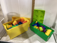 2 CONTAINERS OF DUPLO