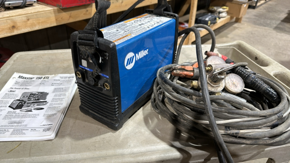 Miller, Max Starr, 150STL stick welder / Tig