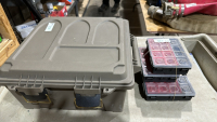 Nylon storage box and three organizers