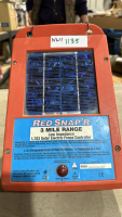 Red snapper, low impedance, solar, electric fence controller