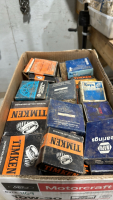 Miscellaneous box of bearings seals, and races