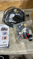 Automated steering hydraulic installation kit for spray coop