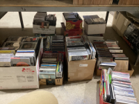 SHELF 9 - LARGE QUANTITY OF CDS