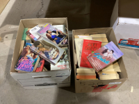 2 BOXES OF BOOKS