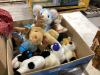 2 BOXES OF DOLLS & STUFFIES - 3