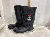 RUBBER BOOTS STEEL TOE - SIZE 12