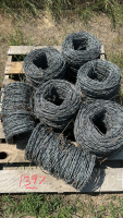 PALLET OF BARB WIRE