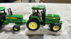 Six John Deere Miniature Tractors - 5