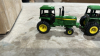 Six John Deere Miniature Tractors - 7