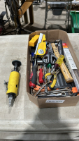 Flat of shop tools