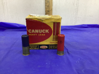 (25) LIVE ROUNDS CANUCK…12 G. 2 3/4”…PAL REQUIRED FOR PURCHASE