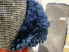 (2) BLUE SHAG RUGS - 3